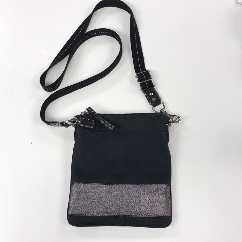 Coach Crossbody Signature Fabric Small Bag